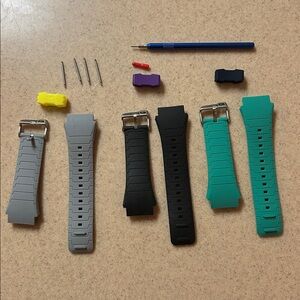 Freestyle Silicone Watch Buckle Straps and Accessories
